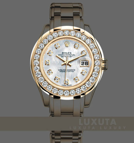 Rolex mostradores 80298-0070 Lady-Datejust Pearlmaster