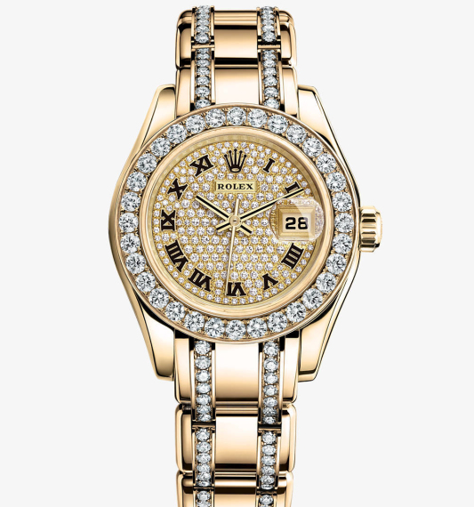 Rolex 80298-0146 pris Lady-Datejust Pearlmaster